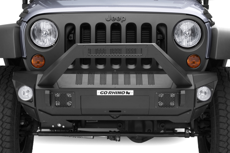 Jeep Wrangler Bumper - Go Rhino - Trailline 30 - Light Mount Bar - `07-`20